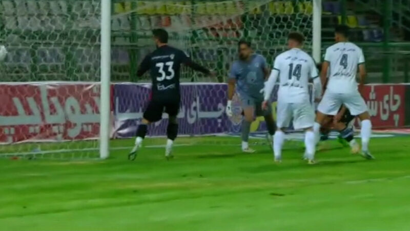 گل اول خیبر خرم آباد به ذوب آهن | مسعود محبی