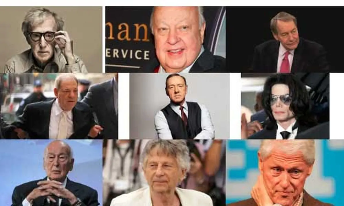 تصاویر| کدام افراد مشهور به تجاوز جنسی متهم شدند؟ ؛ از دونالد ترامپ تا مایکل جکسون و مورگان فریمن