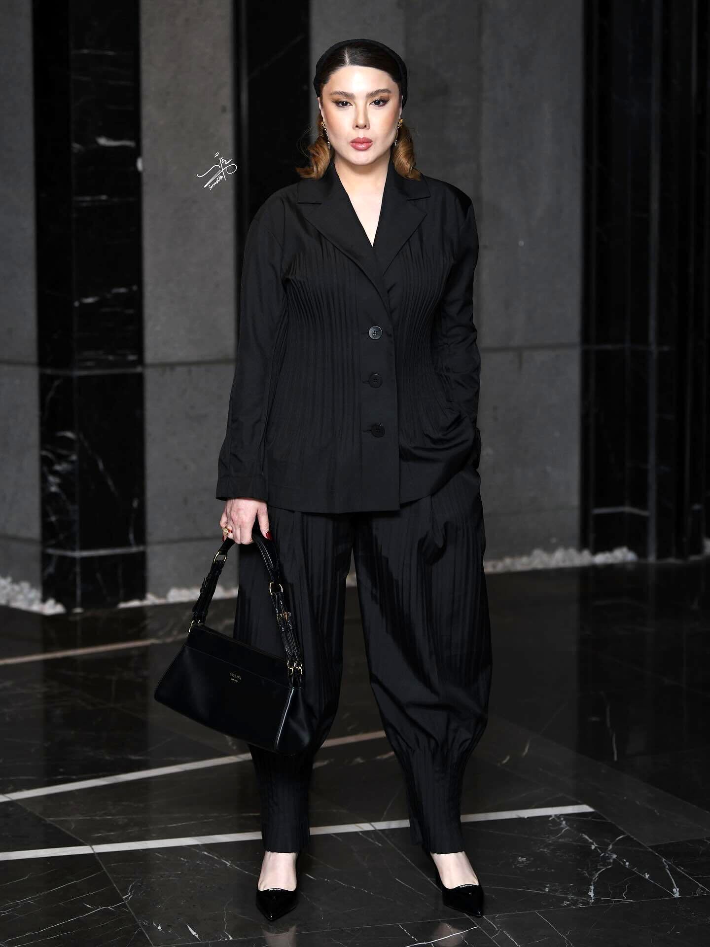 نازنین کریمی در اکران خصوصی فیلم لاک پشت