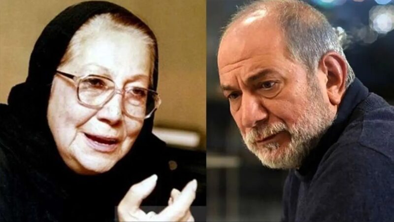 عکس تلخی که همه را ناراحت کرد؛ سنگ قبر مشترک آتیلا پسیانی و مادرش