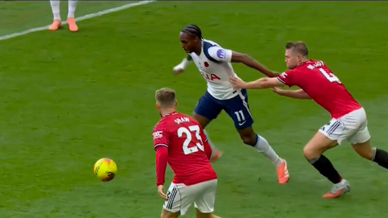 گل اول تاتنهام به منچستریونایتد (ماتیس تل)