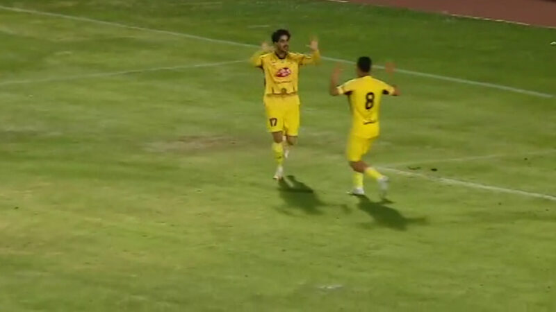 گل اول فجرسپاسی به آلومینیوم اراک توسط حسین شهابی