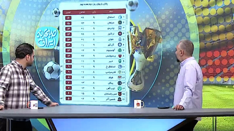 مرور بازی‌های هفته نهم رقابت‌های لیگ برتر