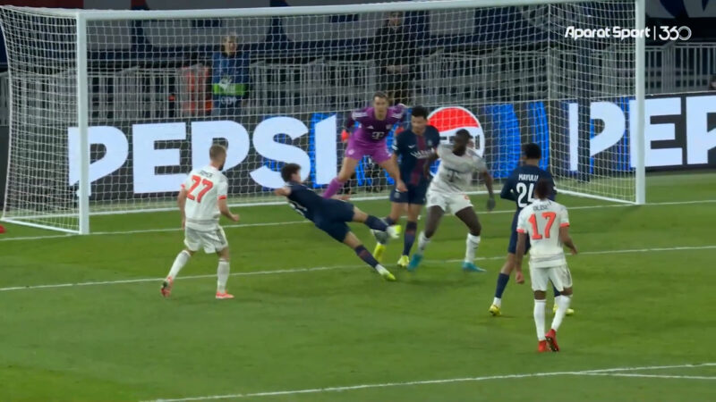 گل اول پاری سن ژرمن به بایرن مونیخ ژائو نوس