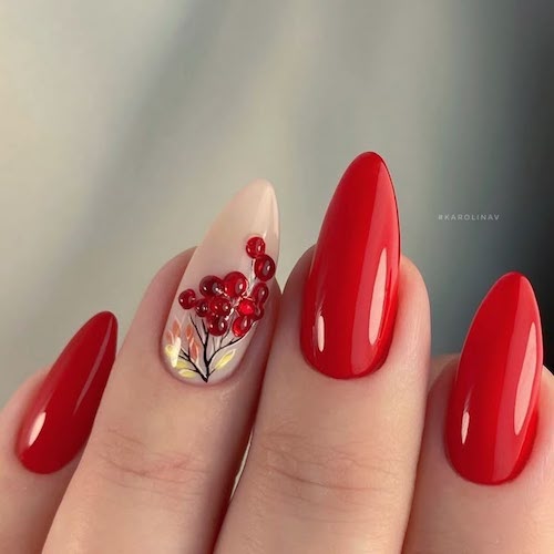 طرح ناخنهای یلدایی