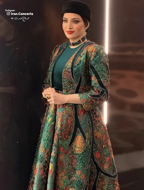 بهنوش طباطبایی در جشن حافظ ۱۴۰۴