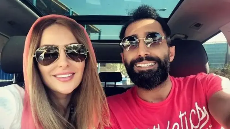 عکس| سفر در زمان؛ «سمانه پاکدل و هادی کاظمی» در مراسم عروسی شان؛ سال 97/ چقدر بهم میان این زوج