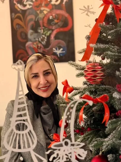 استایل کریسمسی بازیگران ایرانی