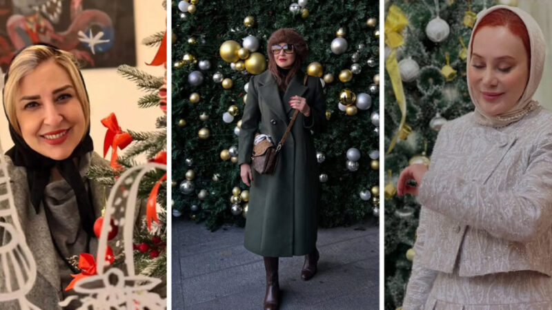 بازیگران ایرانی با استایل‌های گرم و شیک، کریسمس را متفاوت جشن گرفتند!