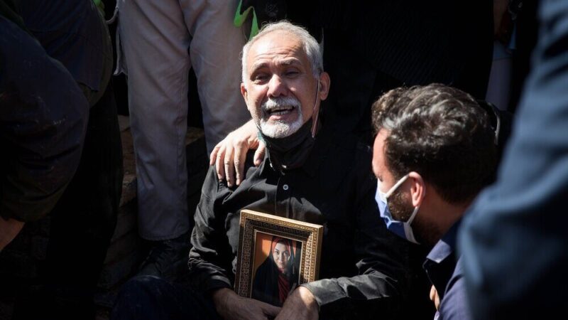 فوت ناگهانی پدر آزاده نامداری + عکس پدر و دختر کوچولو آزاده نامداری