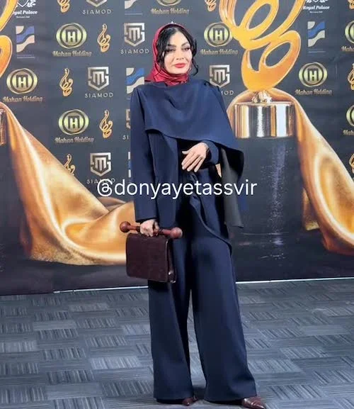 کیف صحرا اسدالهی در جشن حافظ ۱۴۰۴