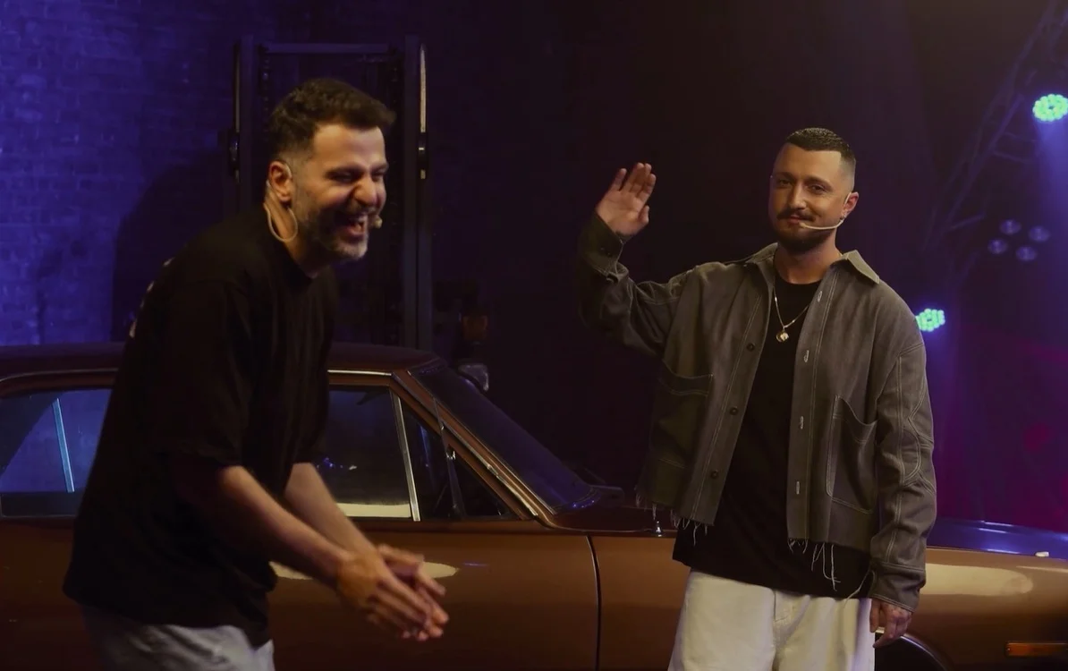 محمدرضا شایع و علی ضیا در برنامه «گنگ»