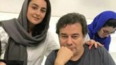 عکس بامزه‌ای که از خانواده پیمان قاسمخانی ؛ دختر کوچولو میترا ابراهیمی و پیمان قاسمخانی چقدر بامزه شده