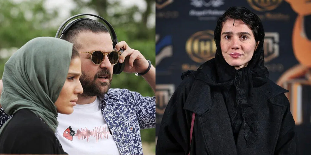 کلاه عجیب مرجان اتفاقیان با خرده‌های آینه؛ استایلی که همه را حیرت‌زده کرد!