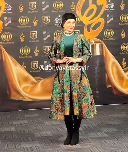 بهنوش طباطبایی در جشن حافظ ۱۴۰۴