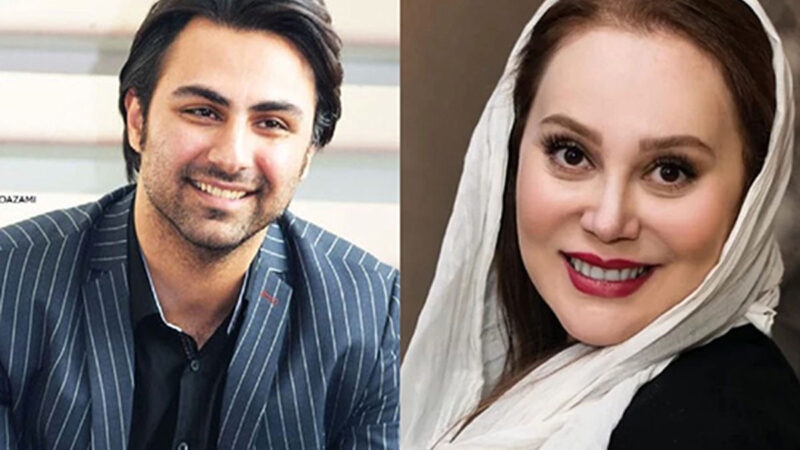 اولین یلدای دونفره آرام جعفری و همسرش( بابک انصاری)/ تصویری عاشقانه از زوج جدید سینما