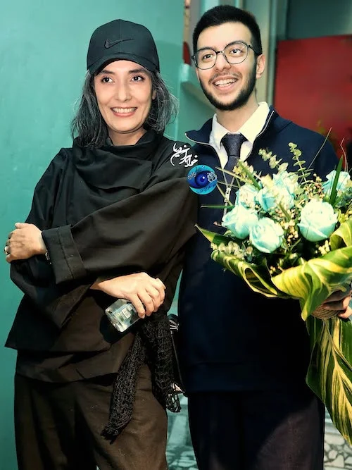 استایل مشکی لیلا زارع