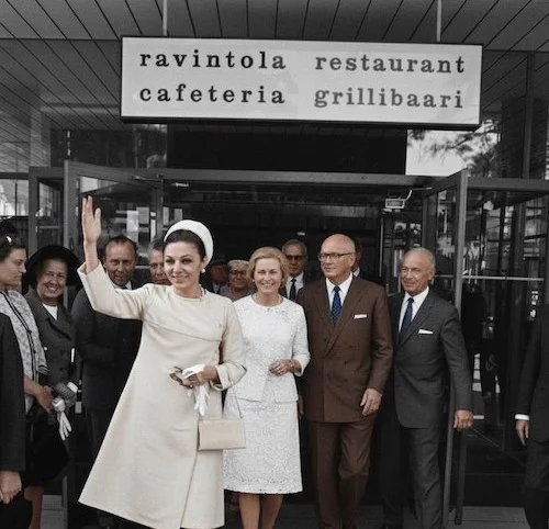 فرح پهلوی در فنلاند