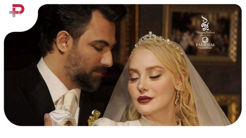 استایل وینتیج آرام جعفری جلب توجه کرد؛ تیپ تازه عروس سینما به سبک هالیوود قدیم