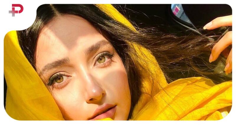 سلفی جذاب آوای سریال شغال در طبیعت؛ ترکیب نور آفتاب و چشمای رنگی چقدر زیباست