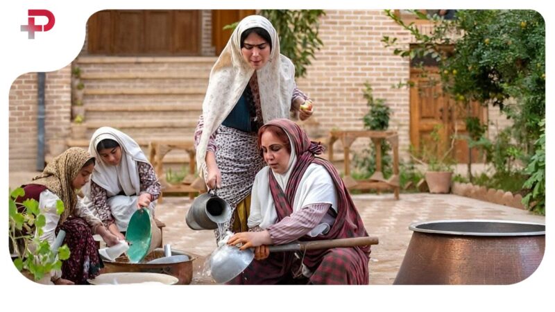 عکس جدید دده سریال بامداد خمار؛ خانم بازیگر با لباس راه‌راه چقدر بامزه شده