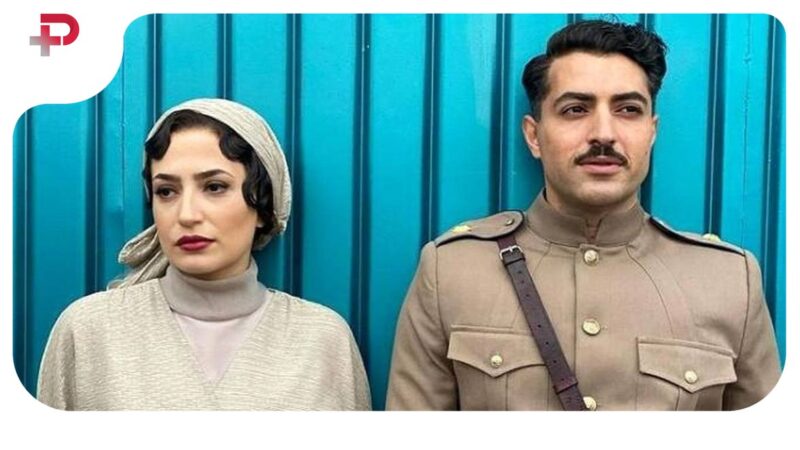 شیرزاد سریال خاتون با استایل امروزی؛ عکس هنری اشکان خطیبی با نور آبی