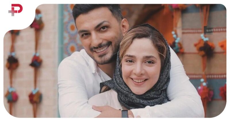 شوهر و پسر جذاب المیرا دهقانی؛ عکس جذاب خانواده زیبا در ماشین