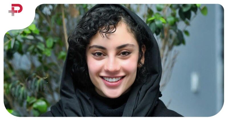 عکس| ترلان پروانه عروش شد؛ تصویر جذاب خانم بازیگر با گردنبند الماس و گلبرگ رز قرمز