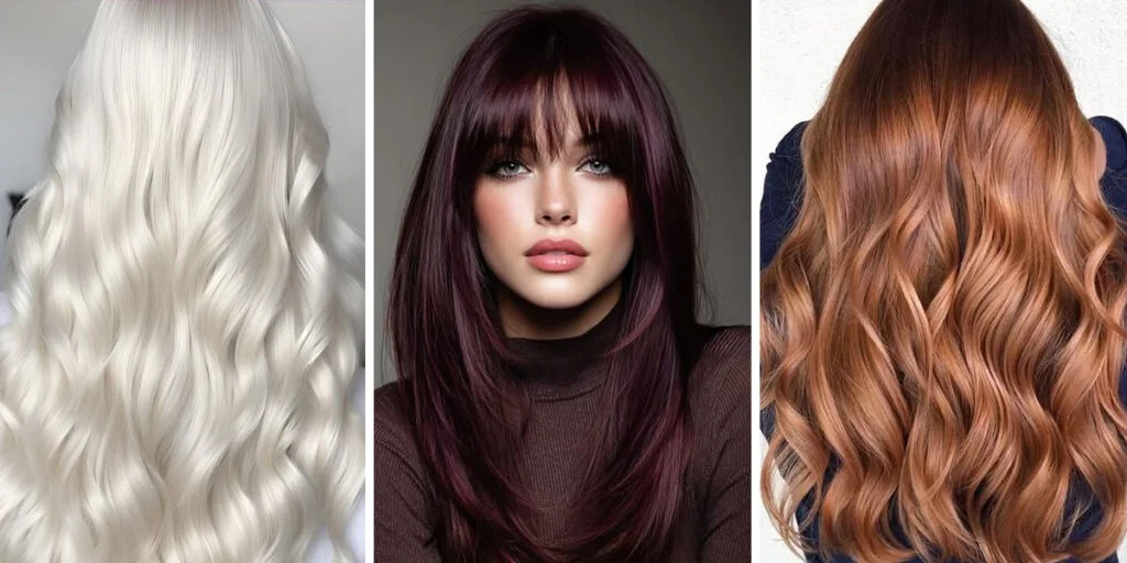 از سفید وانیلی تا قهوه‌ای شکلاتی؛ رنگ موهای سال که نمی‌توانید از آن‌ها چشم بردارید!
