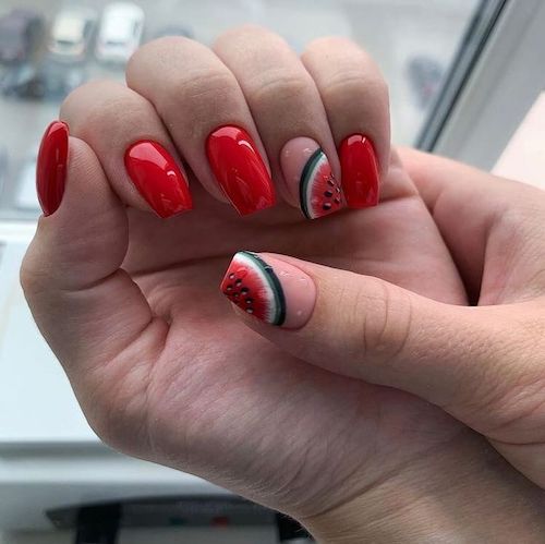 طرح ناخنهای یلدایی