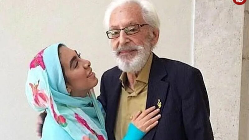 عکس| سفر در زمان ؛ «جمشید مشایخی» در ۳۷ سالگی در کنار «سوسن خواننده»