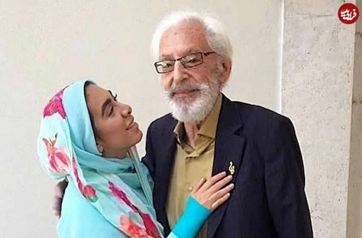 عکس| سفر در زمان ؛ «جمشید مشایخی» در ۳۷ سالگی در کنار «سوسن خواننده»