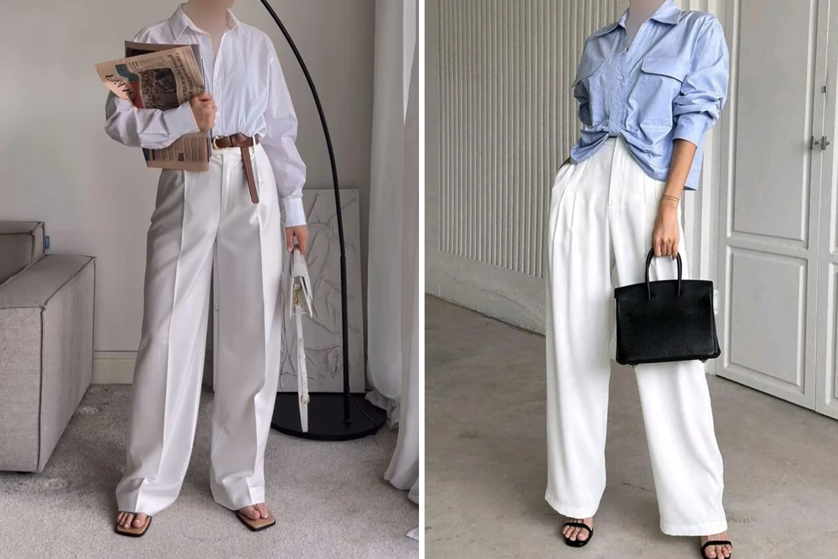 آیا-اکسسوری-در-زیبایی-ظاهری-شلوار-سفید-تاثیر-دارد؟