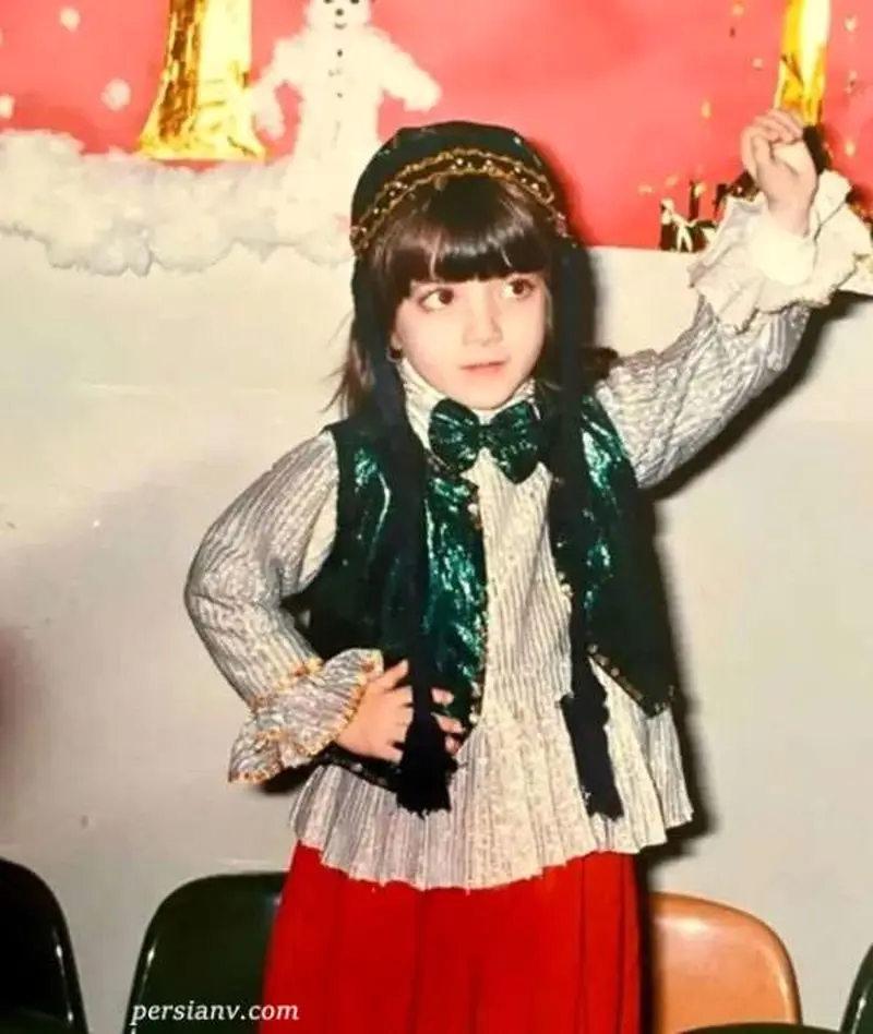 عکس های کودکی بهنوش طباطبایی