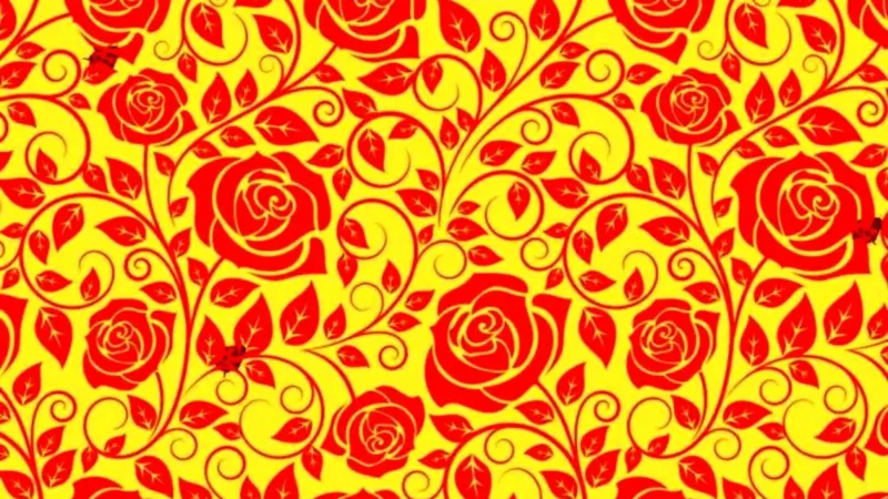 تست بینایی را تیز بین ها حل کنند/  ۳ کفشدوزک را در میان گل‌های رز در ۶ ثانیه پیدا کنید؟