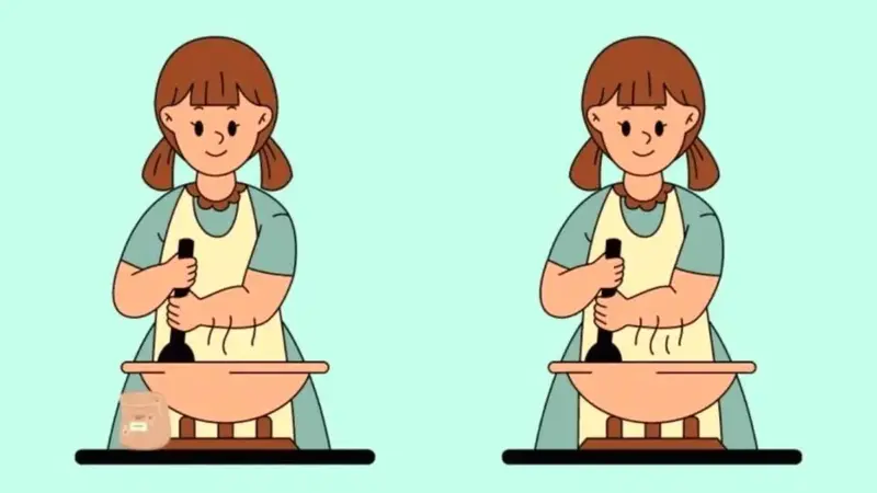 تست بینایی را تیز بین ها حل کنند/ آیا می‌توانید 3 تفاوت تصویری زن را  ثانیه تشخیص دهید؟