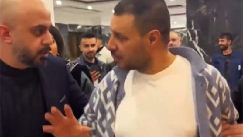 فیلم| واکنش جواد عزتی بادیگاردهای جشن حافظ را شوکه کرد!