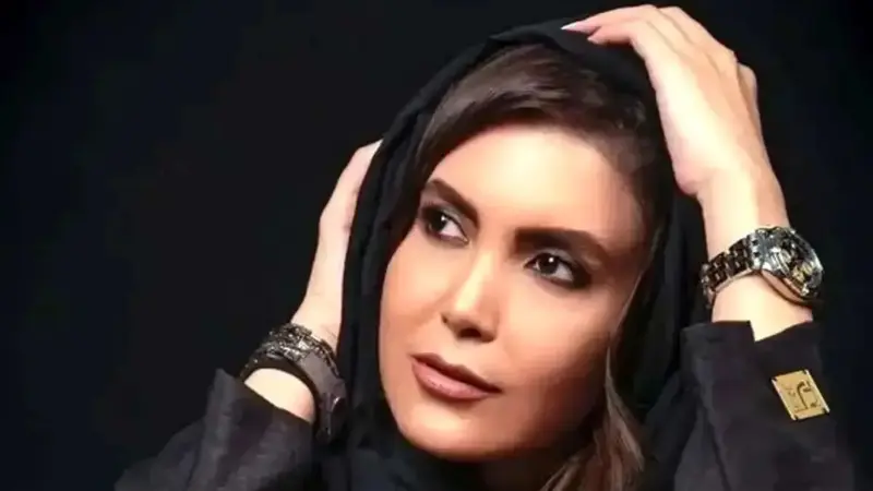 عکس| تصویری عجیب از سامیه لک در پشت صحنه یک فیلم