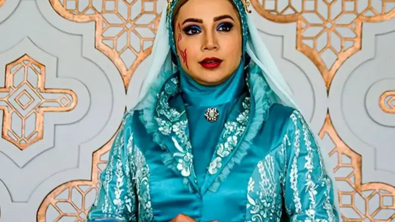 عکس لباس عروس جذاب شبنم قلی خانی را دیده اید؟