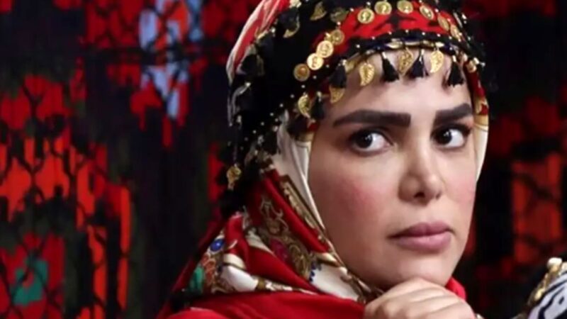 تیپ و استایل هنری راضیه دهقان/ نازار سریال نون‌خ در شب تولدش چه زیبا شده بود