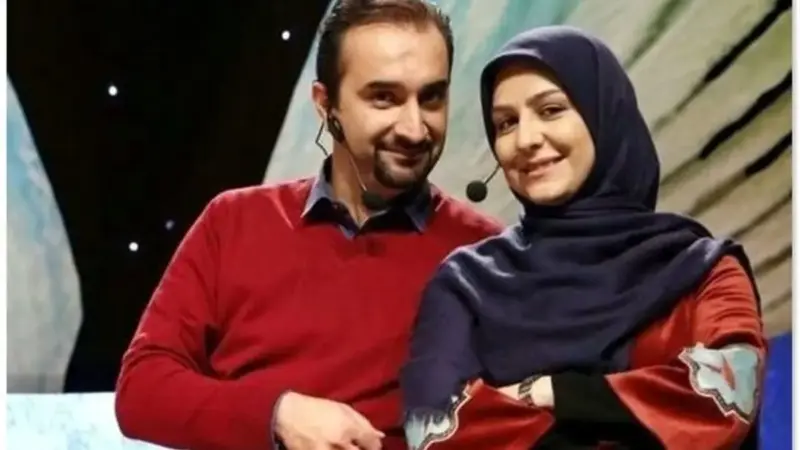 عاشقانه جذاب مجری مشهور روی آنتن زنده؛ نیما کرمی چقدر قشنگ قربون صدقه همسرش میره