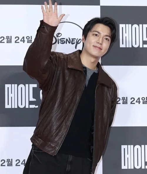 کت چرم لی مین هو