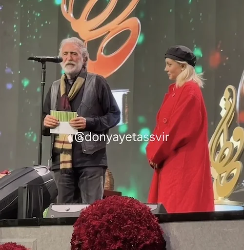 ساقی حاجی‌پور در جشن حافظ ۱۴۰۴