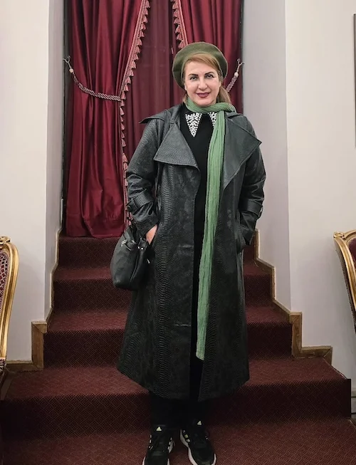 استایل زمستانی فاطمه گودرزی