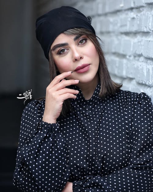 پیراهن خالخالی الهام اخوان