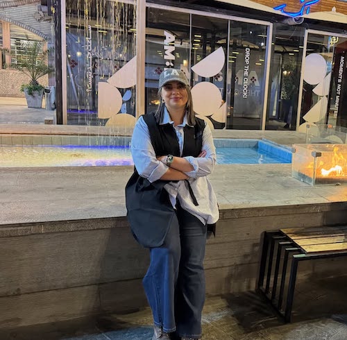 استایل کژوال روشنک عجمیان