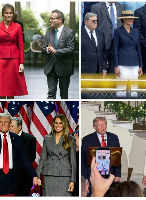 ملانیا ترامپ و کتهای دیور