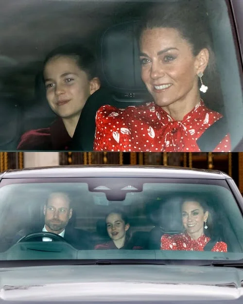 پیراهن قرمز کیت میدلتون