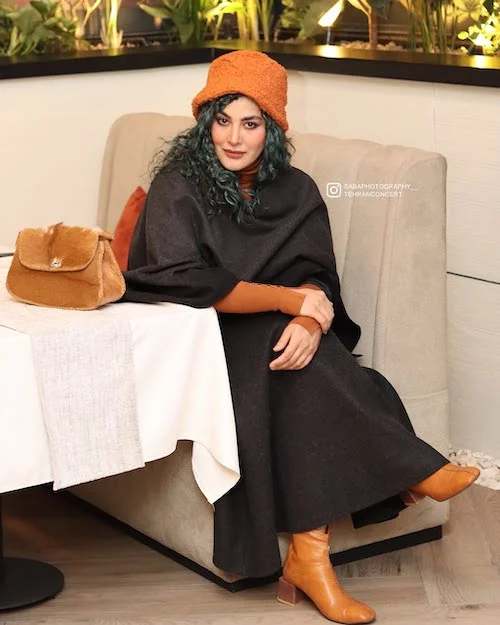 استایل زمستانی بهار قاسمی