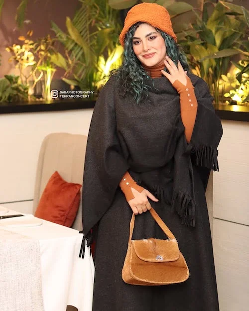 استایل زمستانی بهار قاسمی